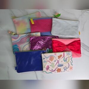 Ipsy Limited Edition Cosmetic Bag Collection - Lot Of 8